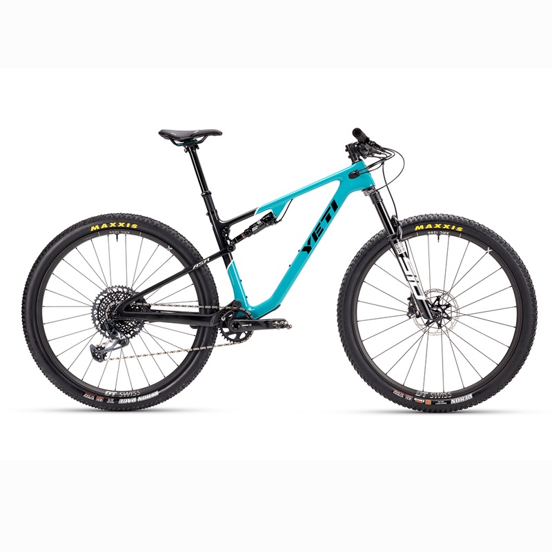 Yeti ASR Turq Series Complete Bike w/ T2 Sram X01, DT Swiss XRC Build Turquoise