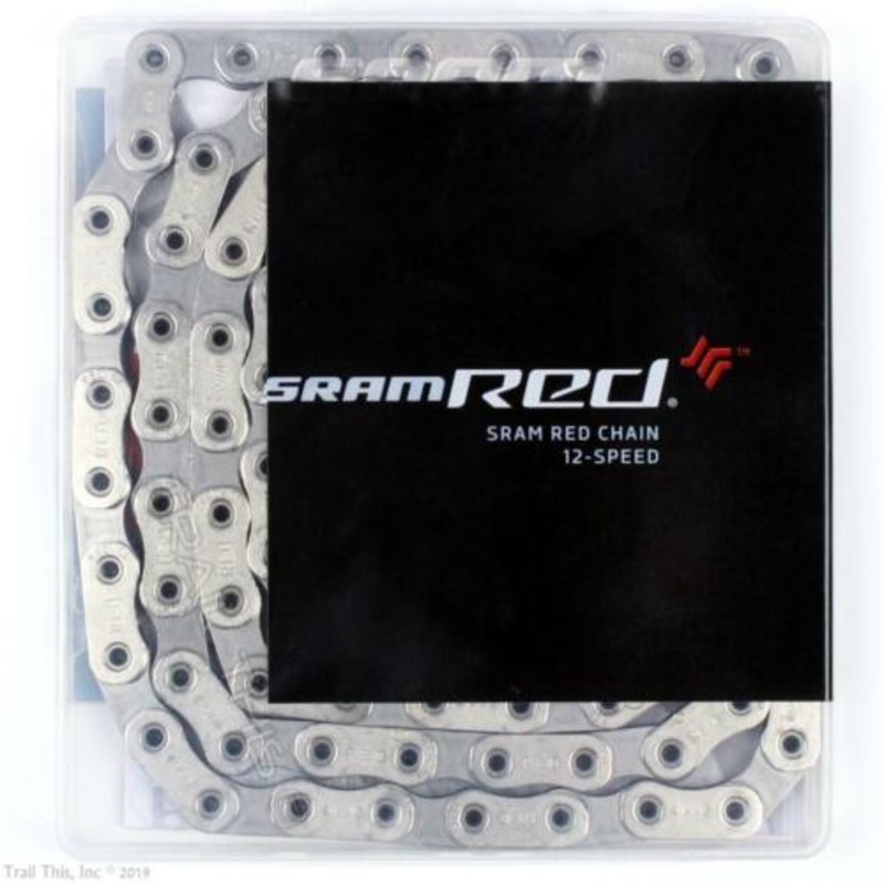 SRAM, Red AXS D1, Chain, 12 Speed, 114 Links, Chrome