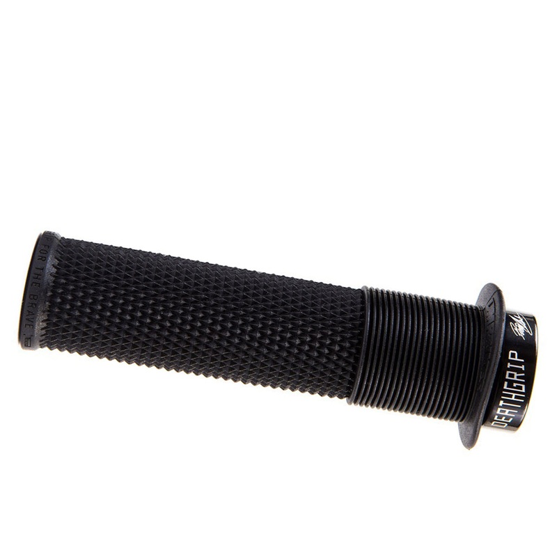 DMR DeathGrip Race Edition Grips – Thick Flanged Lock-On Black