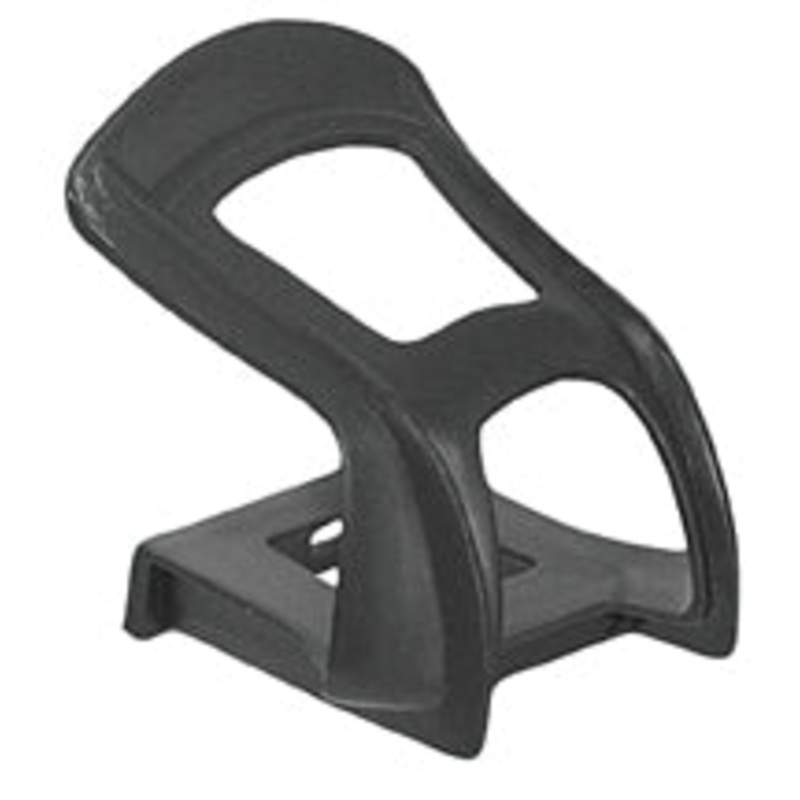 Strapless Toe Clips Black Pr