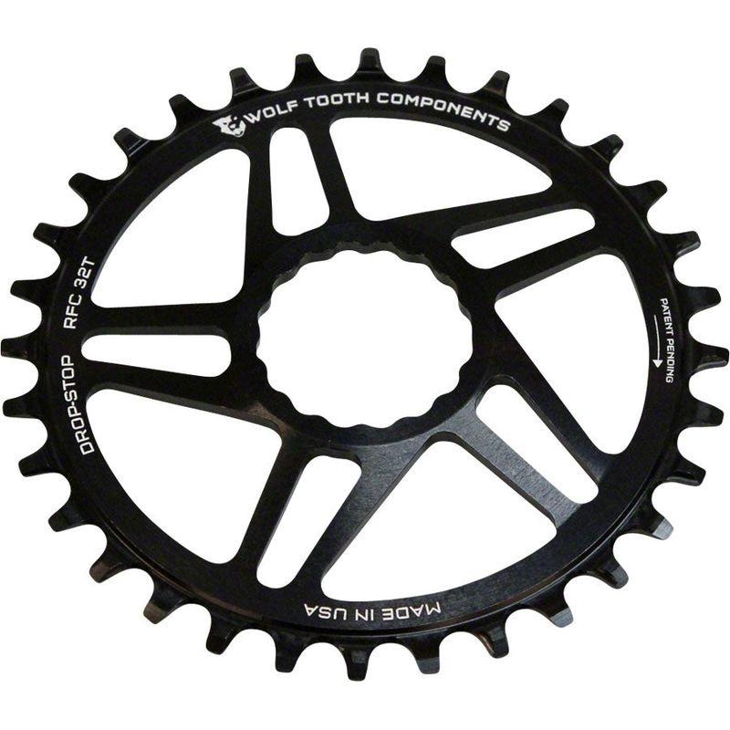 Wolf Tooth Direct Mount Chainring – 30t RaceFace/Easton CINCH Direct Mount Drop-Stop A 6mm Offset Black