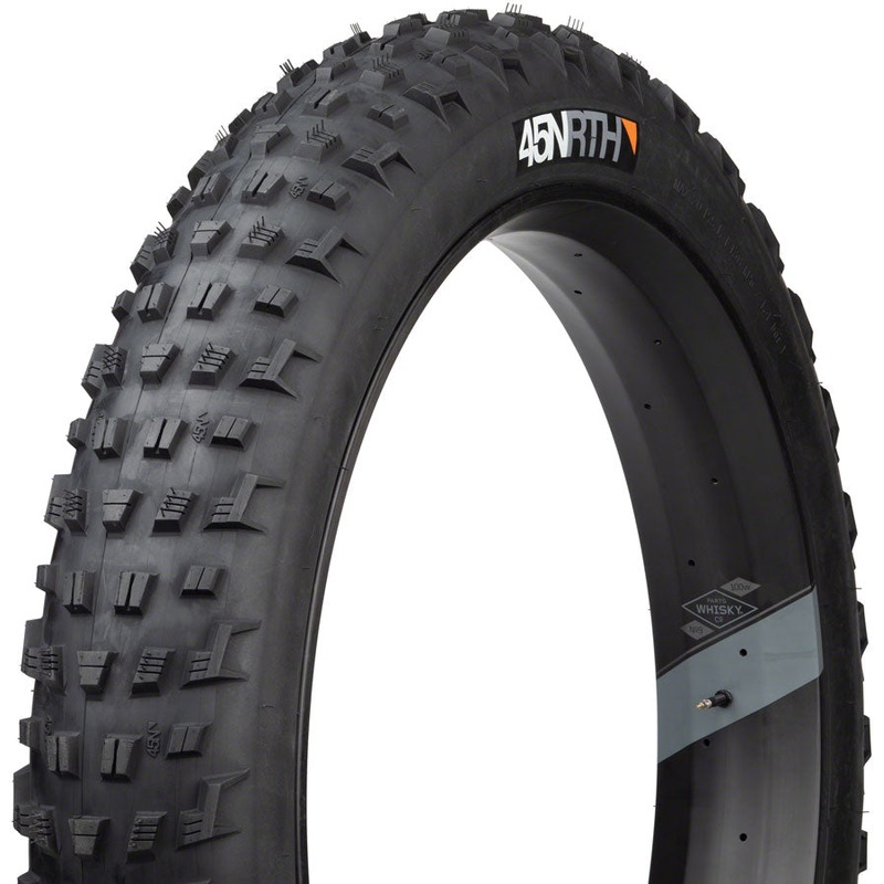 45NRTH Vanhelga Tire – 27.5 x 4 Tubeless Folding Black 120 TPI