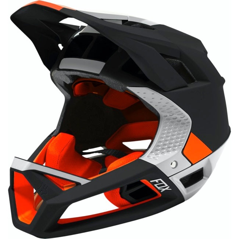Fox Racing ProFrame Full Face Helmet – Blocked – Black