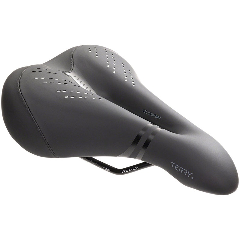 Terry Liberator Y Gel Saddle – Steel Black Mens Italia