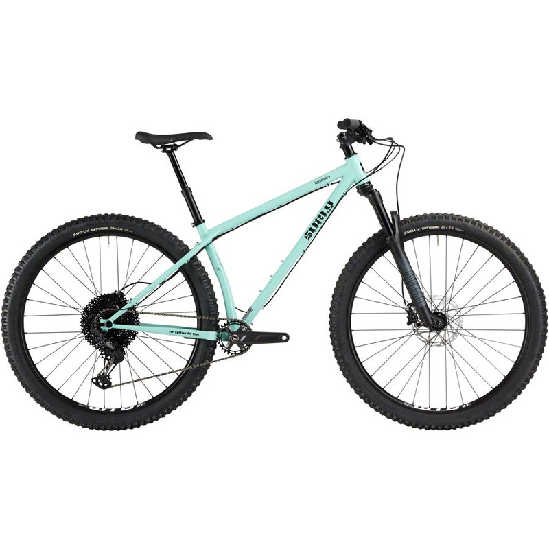Surly Krampus Front Suspension Bike – 29″, Steel, Blue Oyster Coat, Medium