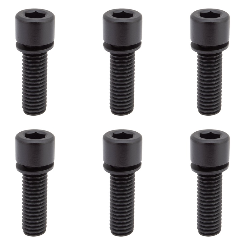 Theory BMX Stem Bolts – M8x1.25 – Set of 6 – Black