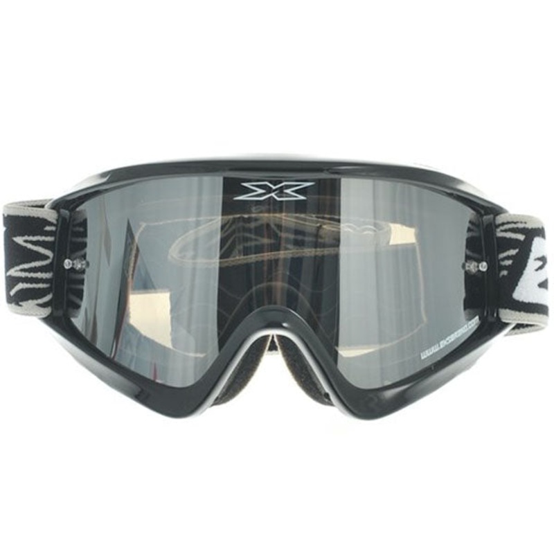 X-Brand Gox Goggles-Shiny Black