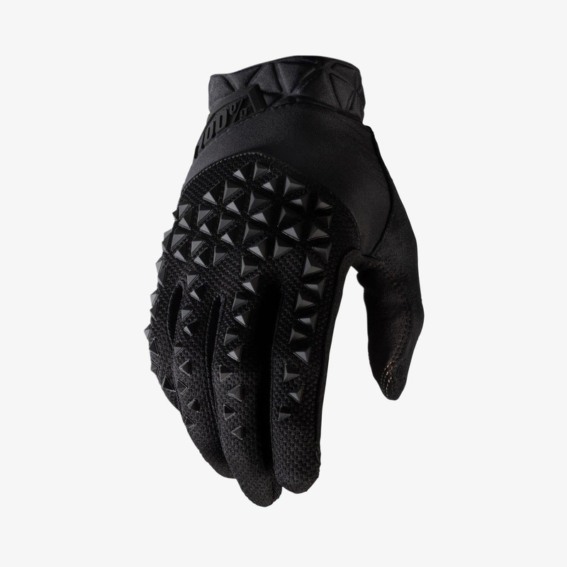 100% Geomatic Race Gloves – Black