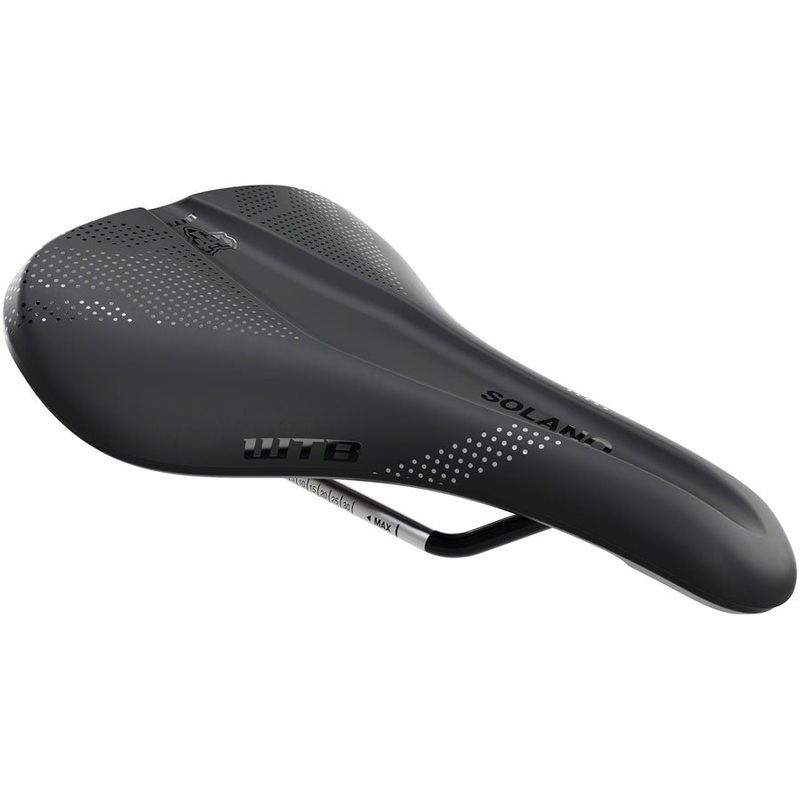 WTB Solano Saddle – Chromoly Black Wide Fusion Form