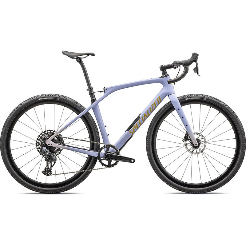 2024 Specialized diverge str expert bike clay / powder indigo / metallic sulfer 58