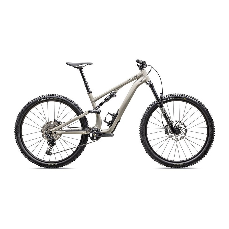 2025 Specialized Stumpjumper 15 alloy bike gloss white mountains / dark moss green s3