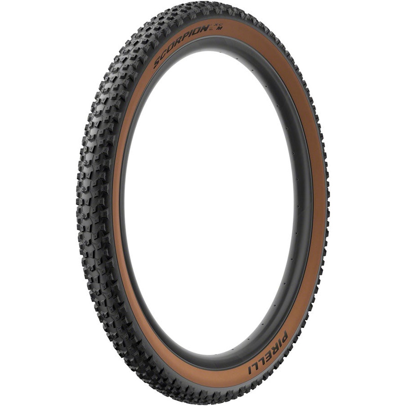 Pirelli Scorpion XC M Tire – 29 x 2.4 Tubeless Folding Classic Tan ProWall SmartGrip