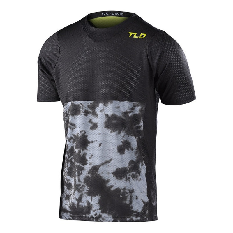 Troy Lee Designs Skyline Air Short Sleeve MTB Jersey – Breaks – Carbon – 2022