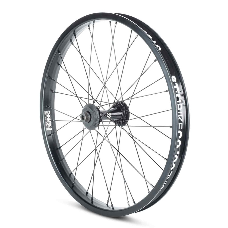 20″ RAMPAGE PRO FRONT FEMALE AXLE WHEEL, BLACK