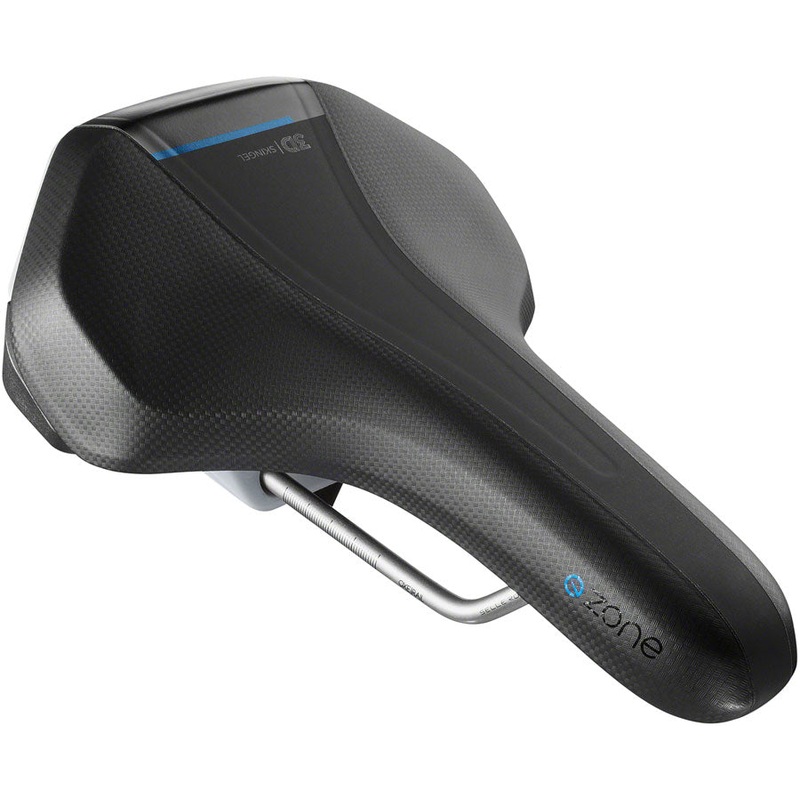 Selle Royal E-Zone Saddle – Steel, Black