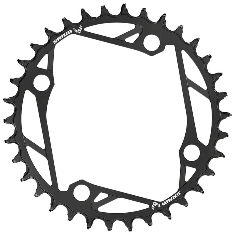 SRAM Eagle T-Type Chainring – 38t, 12-Speed, 104 BCD, Steel, Black