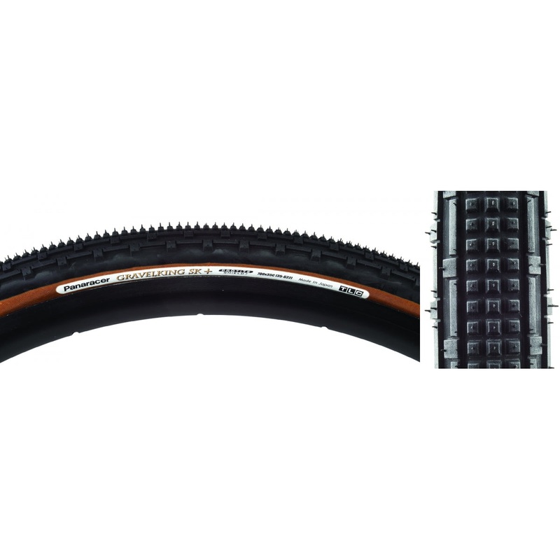Tire Pan Gravel King Sk+ 700X35 Fold Tbls Black/Bn