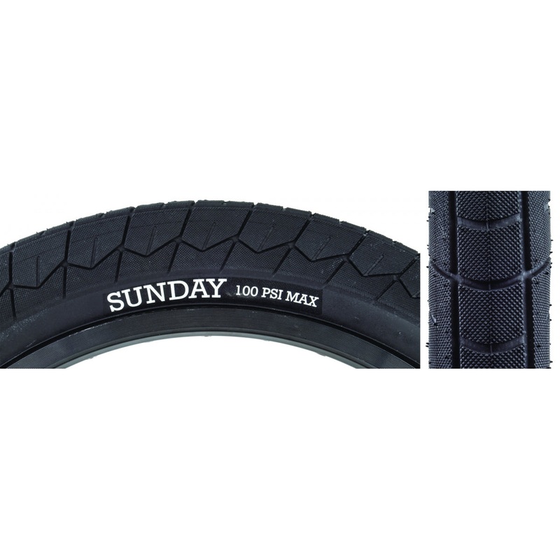 Tire Sunday Current V2 20X2.4 Black/Bk Wire