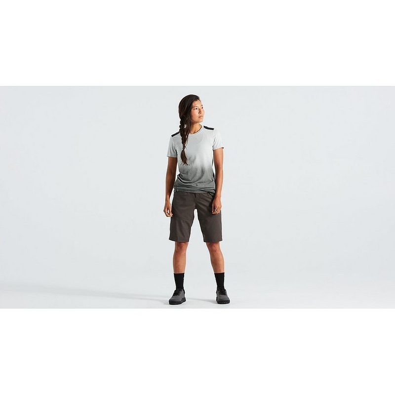 2022 SPECIALIZED TRAIL WOMEN SHORT W/LINER – Charcoal, X-SMALL