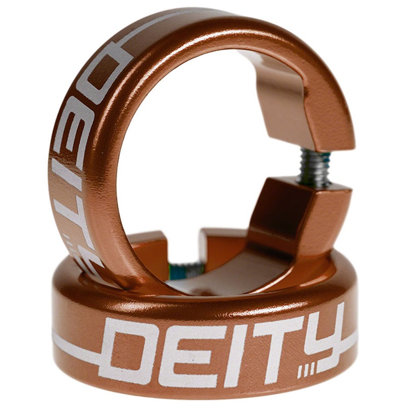 Deity Grip Clamps Bronze