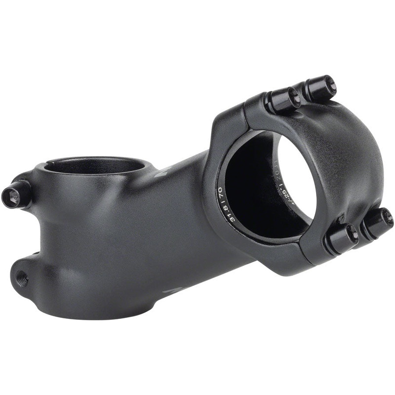 MSW 25 Stem – 70mm 31.8 Clamp +/-25 1-1/8″ Aluminum Black