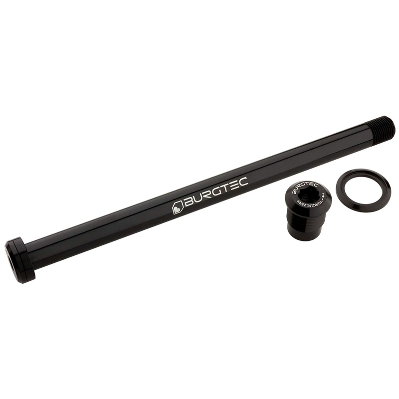 Burgtec 180mm x 12mm 1.00mm Pitch Rear Axle – Burgtec Black