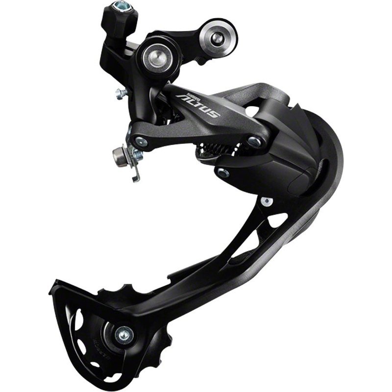 Shimano Altus RD-M2000-SGS Rear Derailleur – 9 Speed Long Cage Black