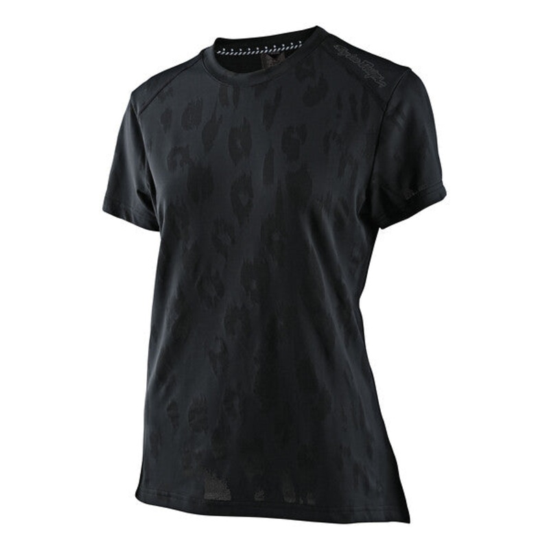 Troy Lee Designs Lilium Short Sleeve MTB Jersey – Womens – Jacquard – Black
