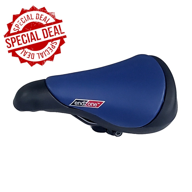 Velo 311 BMX Railed Seat 8mm rails Hemorrhoid style – Blue