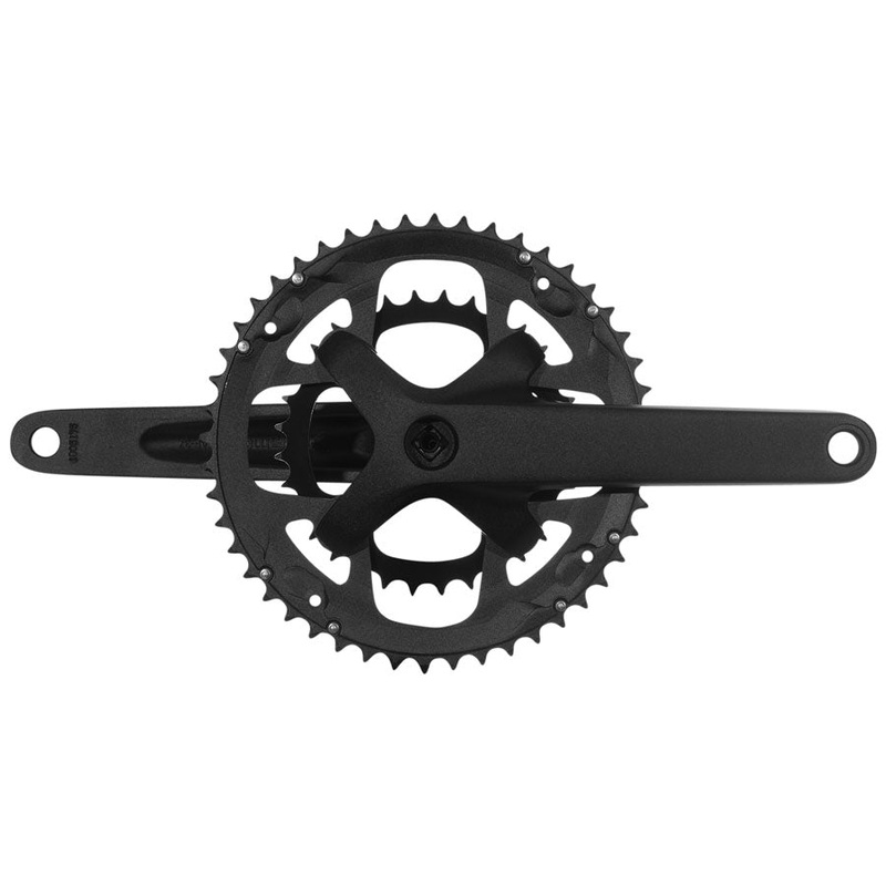Samox G3s Crankset – 175mm 9-10 Speed 48/32t 104/64bcd JIS Square Taper BLK
