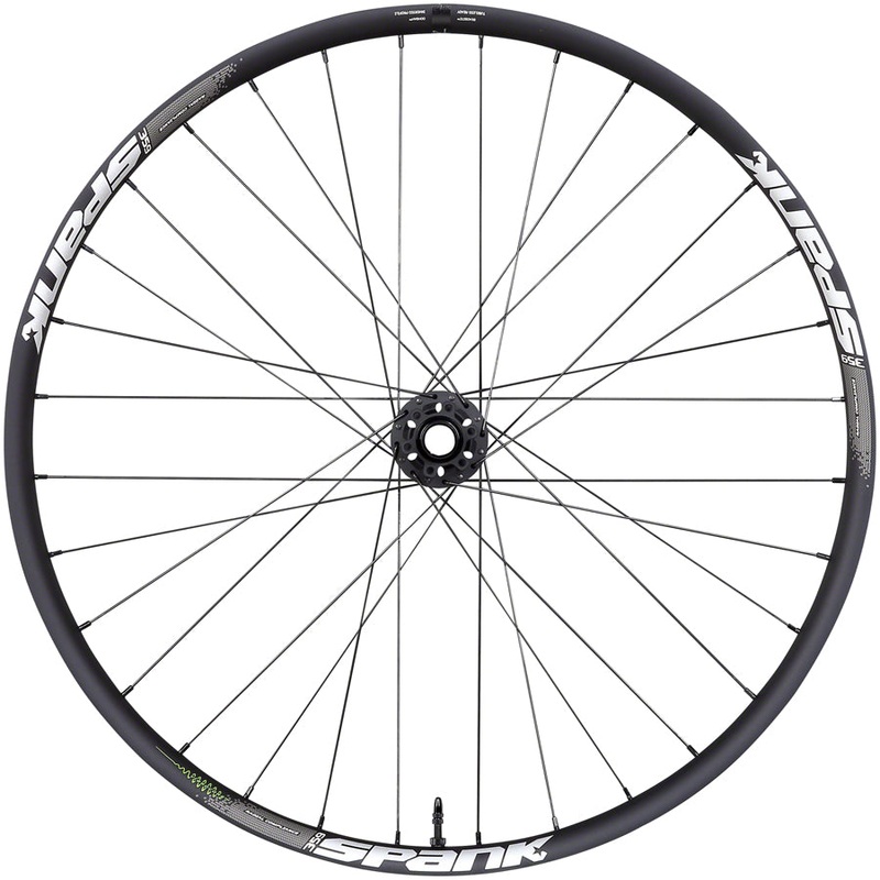 Spank 359 Vibrocore Front Wheel – 29″ 15 x 110mm Boost 6-Bolt Black