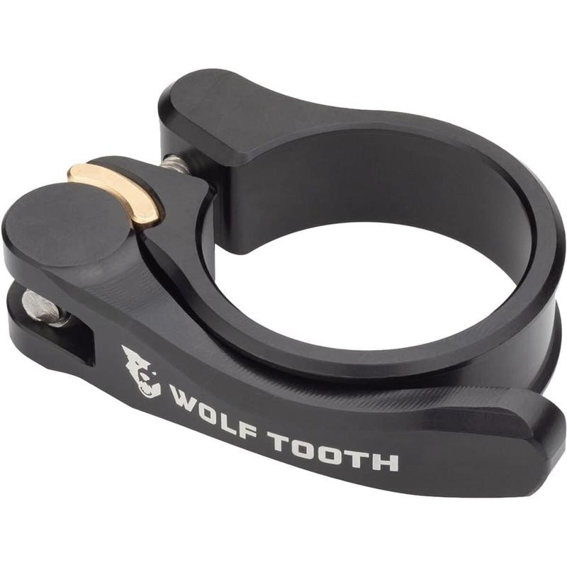 Wolf Tooth Seatpost Clamp 29.8Mm Quick Release Black