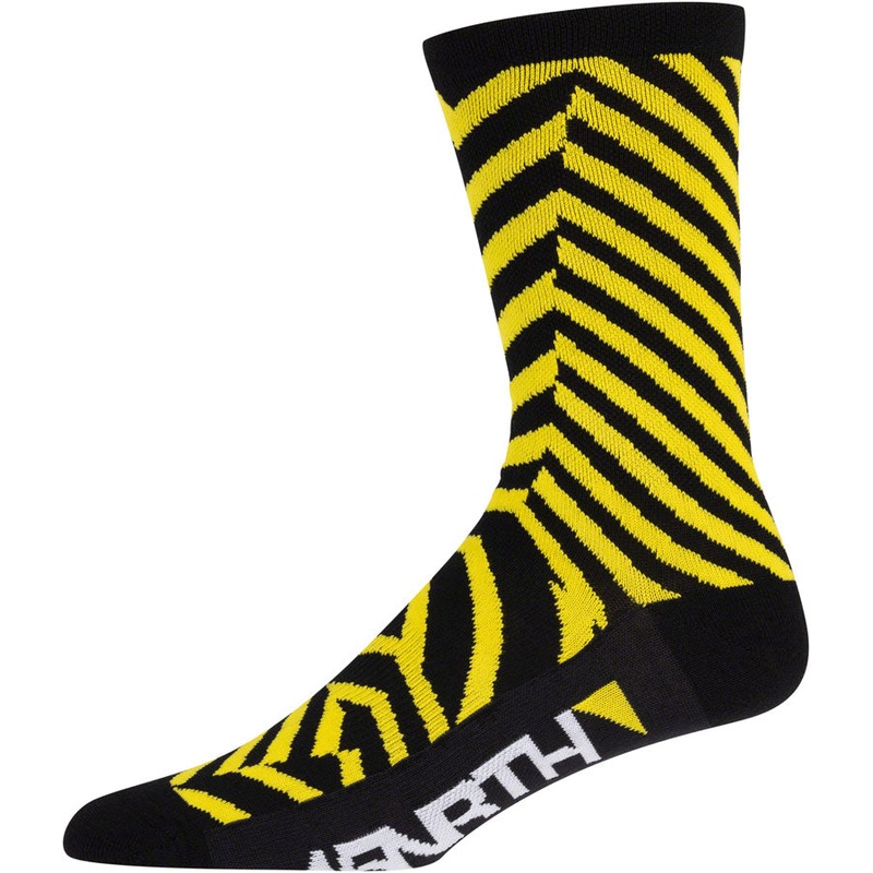 45NRTH Dazzle Lightweight Wool Socks – Yellow, Small