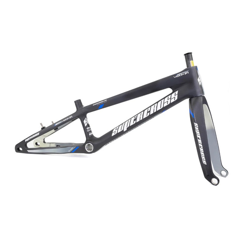 Supercross Vision F1 Carbon Fiber Racing Chassis – Matte Grey Eclipse