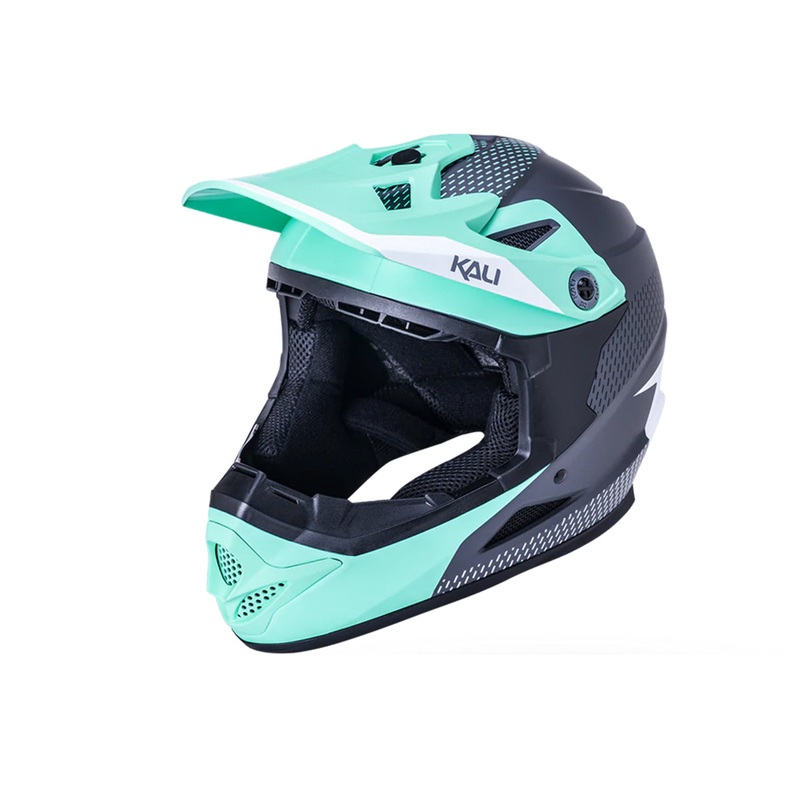 Kali Zoka Full Face Helmet – Dash Matt Seafoam-Gray