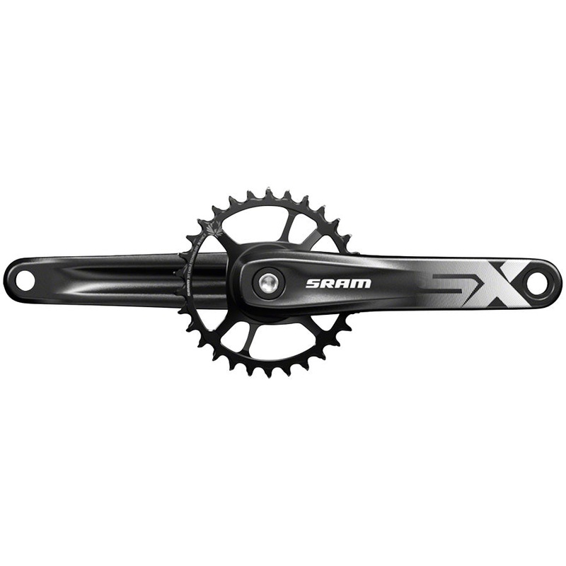 SRAM SX Eagle Boost 148 Crankset – 175mm 12-Speed 32t Direct Mount Power Spline Spindle Interface BLK A1