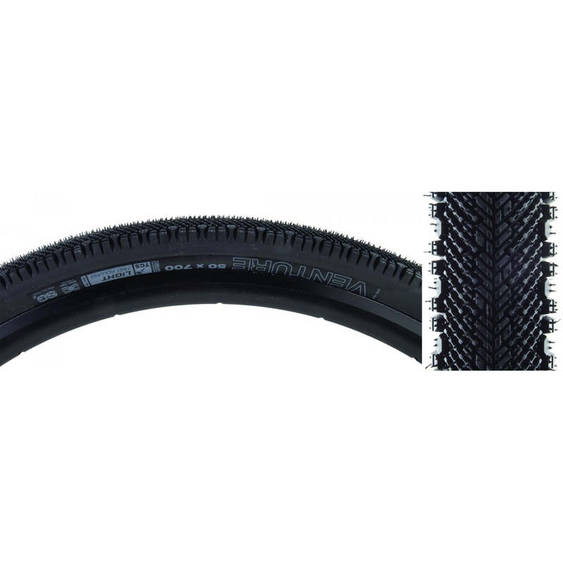 Tire Wtb Venture 700X50 Black/Bk Tcs Light Fr/Dual Dna/Sg2 Fold