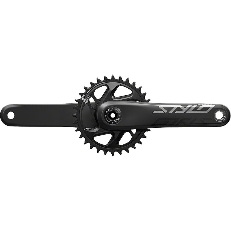TruVativ STYLO Carbon Eagle Boost Crankset – 170mm, 12-Speed, 32t, Direct Mount, DUB Spindle Interface, Black
