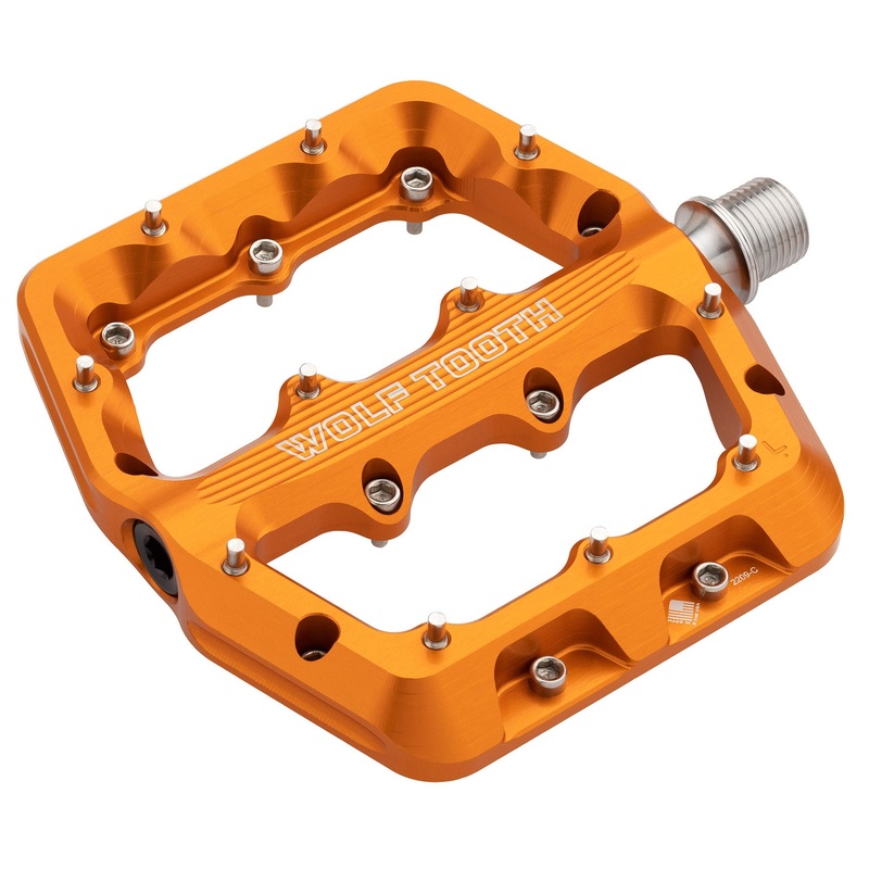 Wolf Tooth Components Waveform Platform Pedal Small – Orange