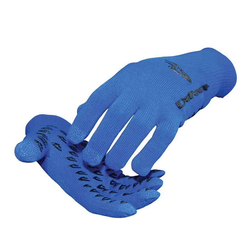 DeFeet Duraglove ET Winter Gloves, Ocean Blue, L, Pair Full Finger