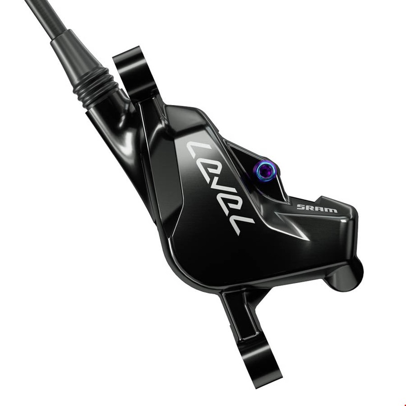 SRAM Level Ultimate Disc Brake Lever – Front Hydraulic Post Mount BLK Rainbow Hardware B1