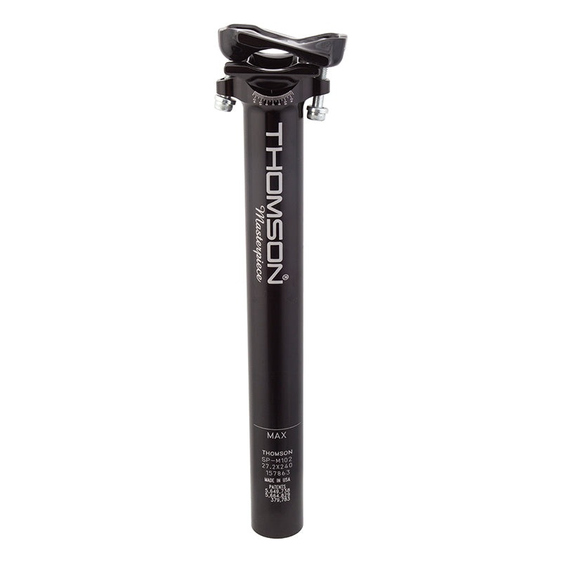 Thomson Masterpiece Post  27.2mm 240mm Black Aly 0mm 158g