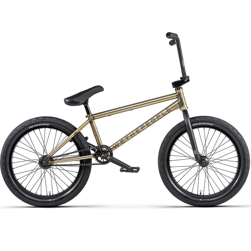 We The People Envy 20.5″TT RSD BMX Bike-Matte Translucent Gold