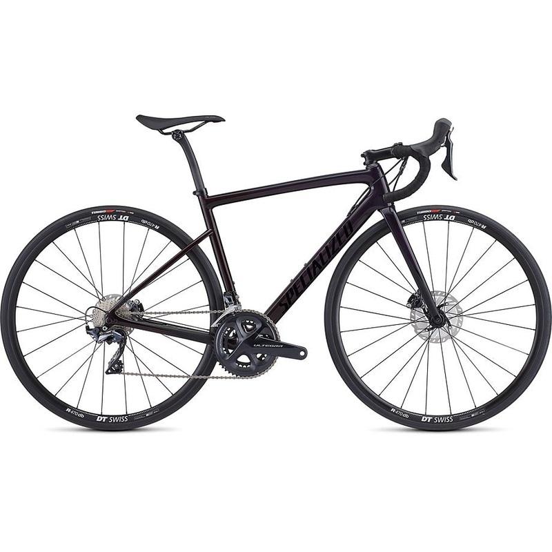 Specialized tarmac wmn sl6 comp disc gloss purple tint – red fade/satin black 49