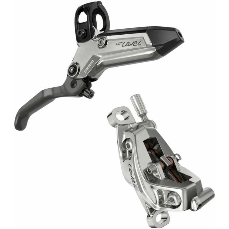 SRAM Level Ultimate Stealth 4-Piston Disc Brake and Lever